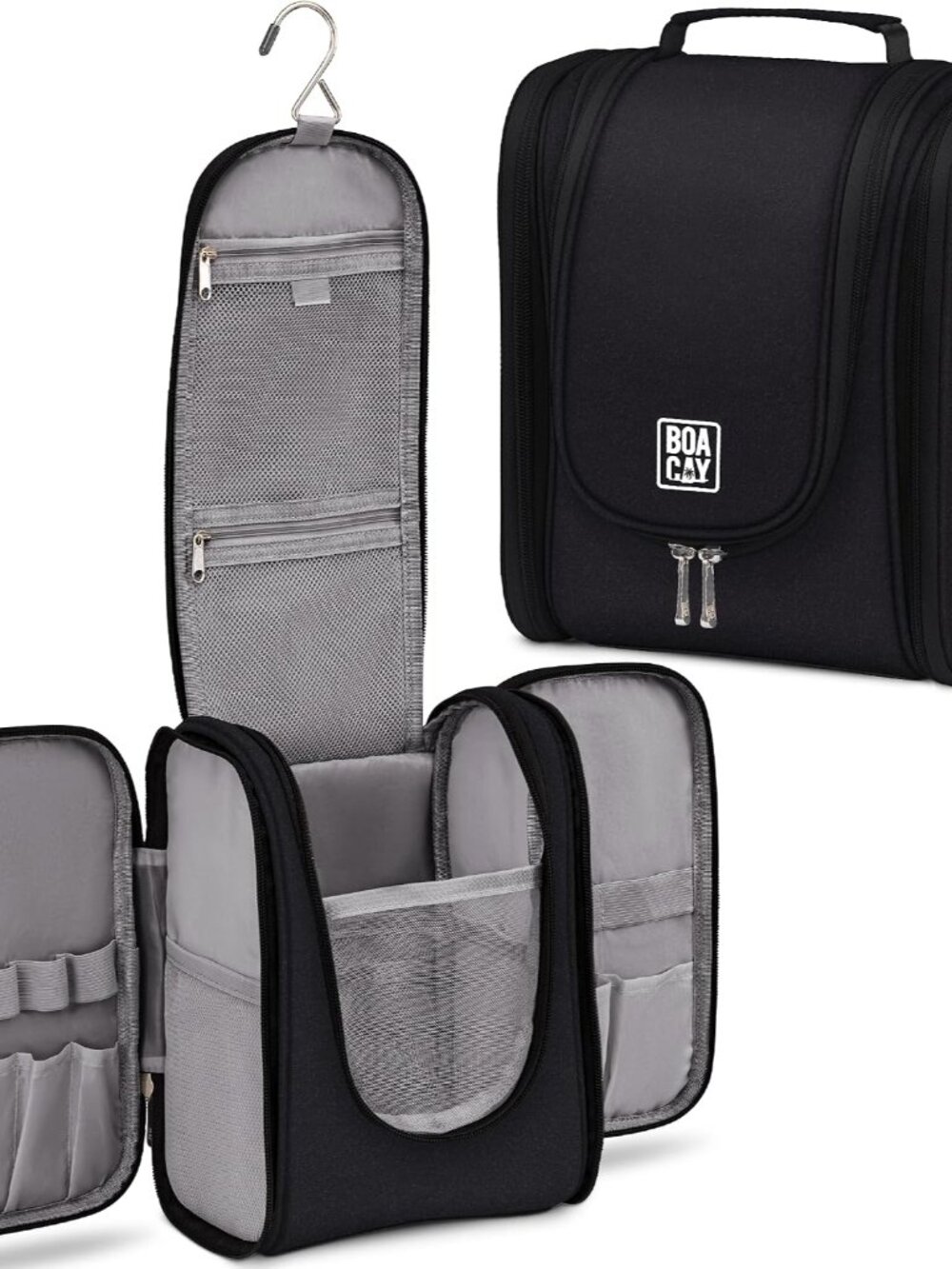 Hanging Travel Toiletry Bag for Women and Men, Makeup Bag, Bathroom & Shower Org